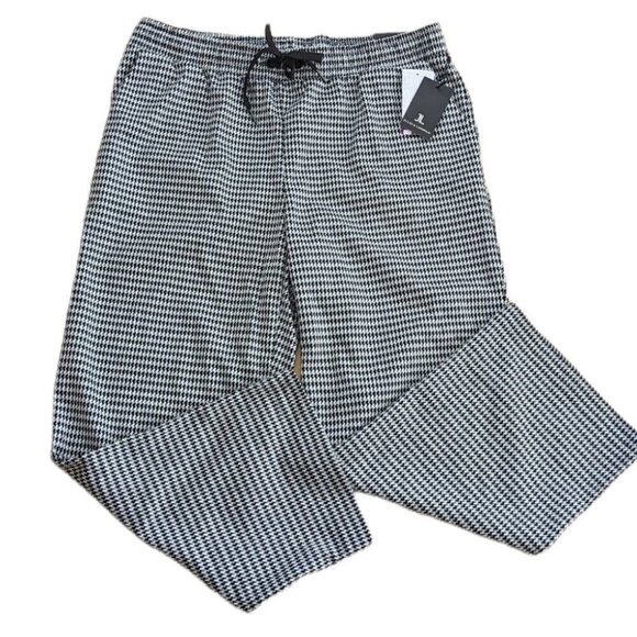 New JULES & LEOPOLD Houndstooth pants 1X @B4 - Picture 1 of 10